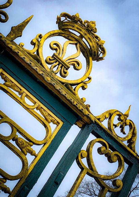 Run in the château park with Ti-Kitsune, photo 3