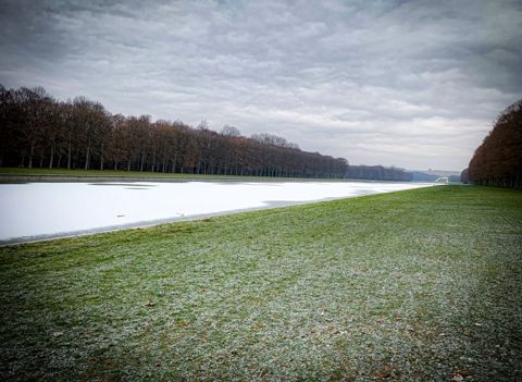 Run in the château park with Ti-Kitsune, photo 6